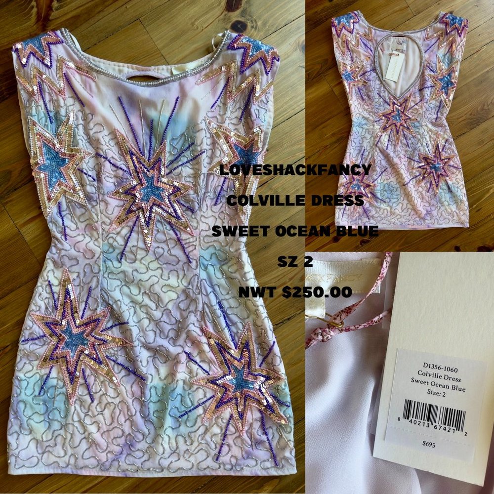 LoveShackFancy Colville Dress NWT